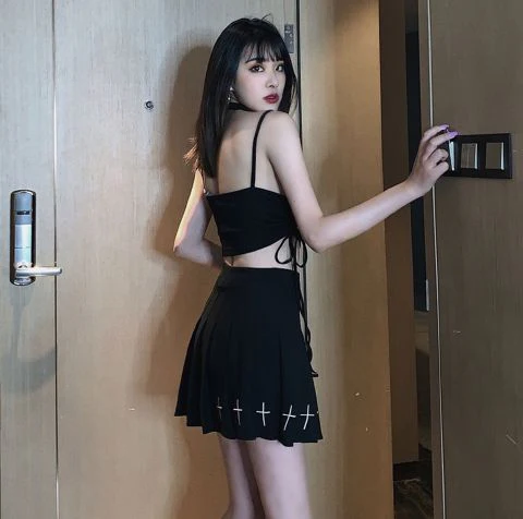 Black Mini Skirt - Image 4